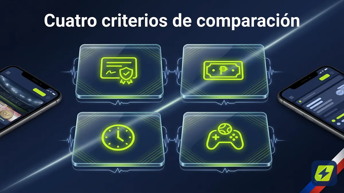 Criterios para comparar casas de apuestas y casinos online en Chile: licencia, pagos, plazos y cobertura
