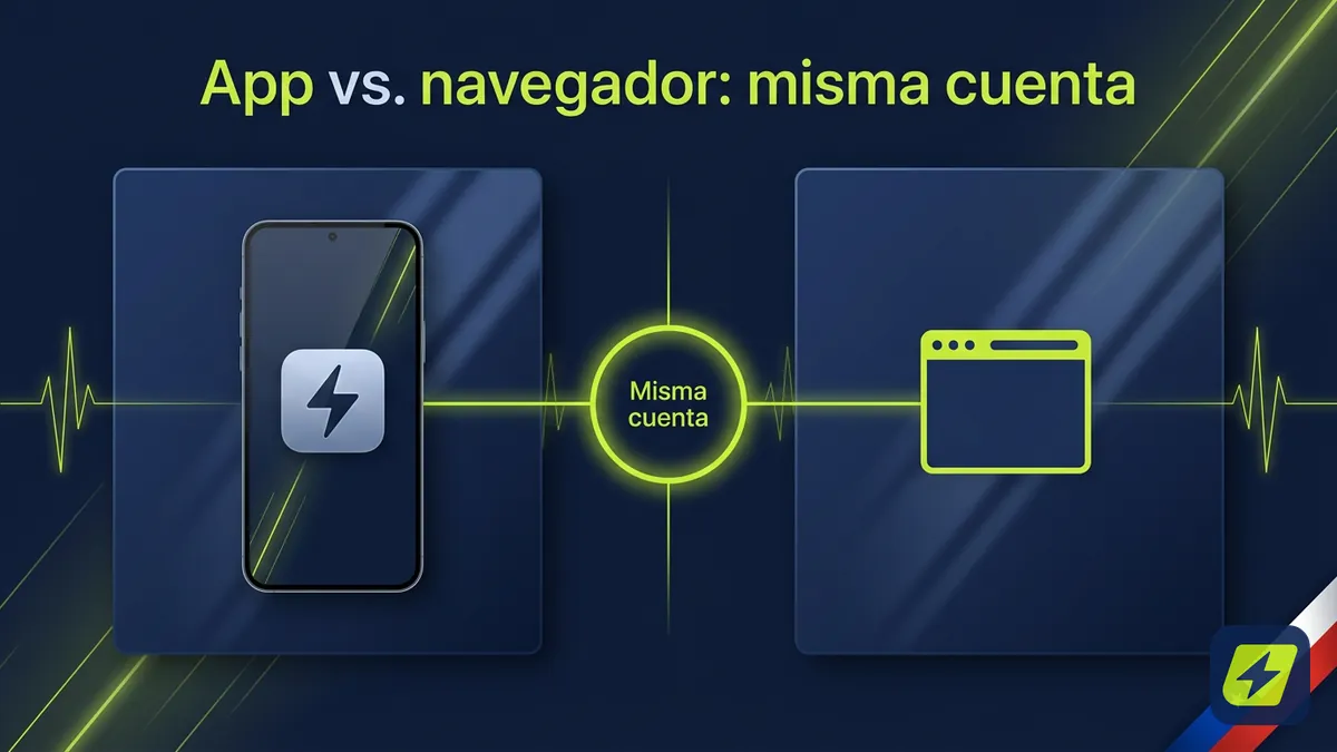 Diferencias entre la app Android y el navegador móvil de JugaBet Chile